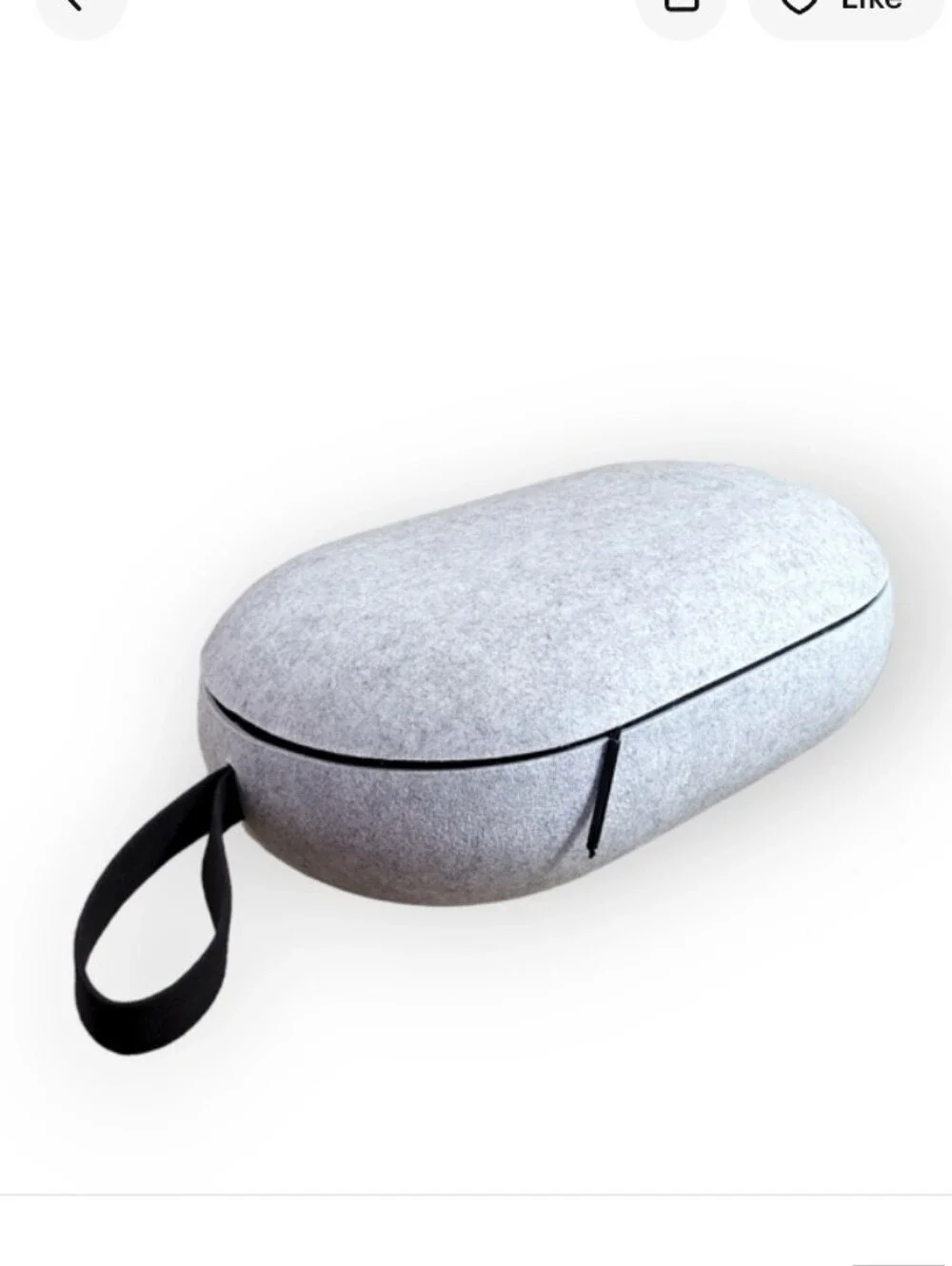 Oculus Quest 2 Case, Gray Felt, Unused